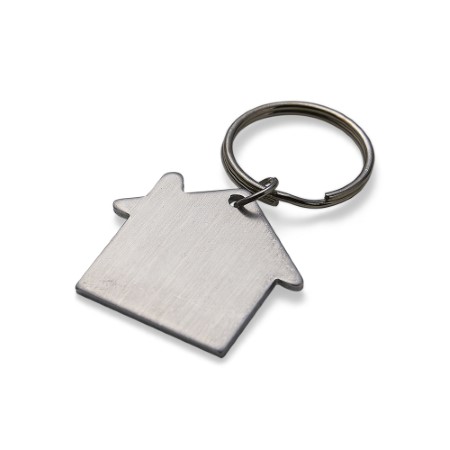 Imagem: Chaveiro casa placa de metal personalizado