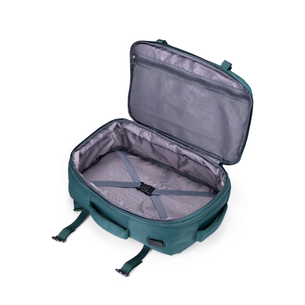 Quarta Imagem: Imagem: Mochila Premium Expansível Nylon 29L personalizada