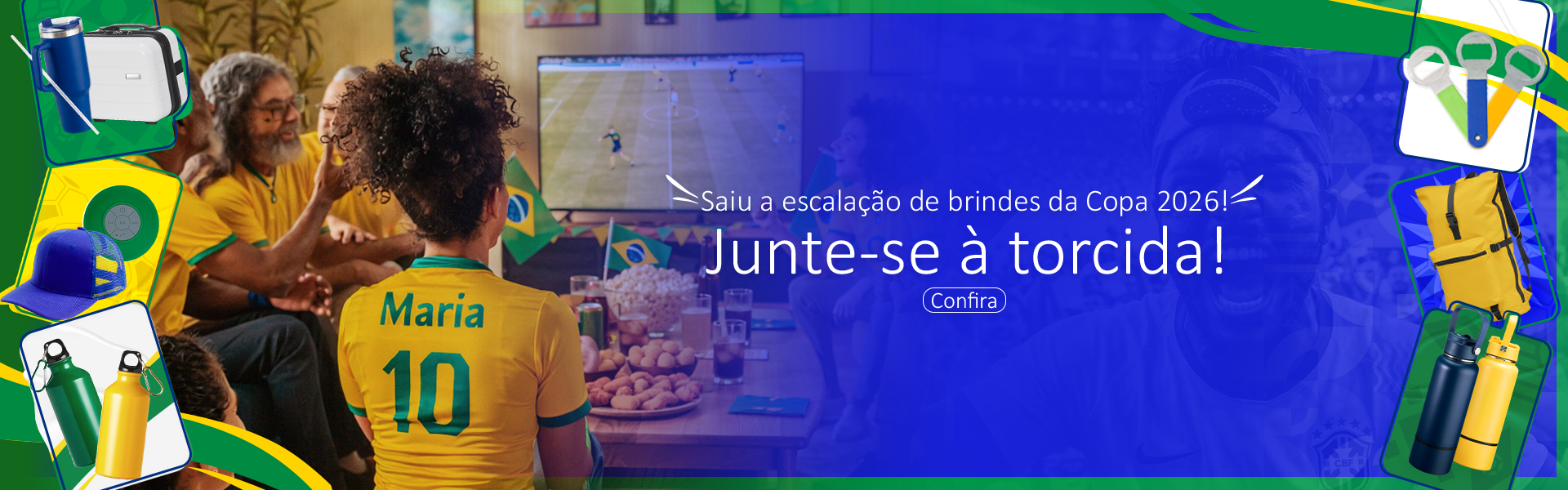 Banner promocional Brindes