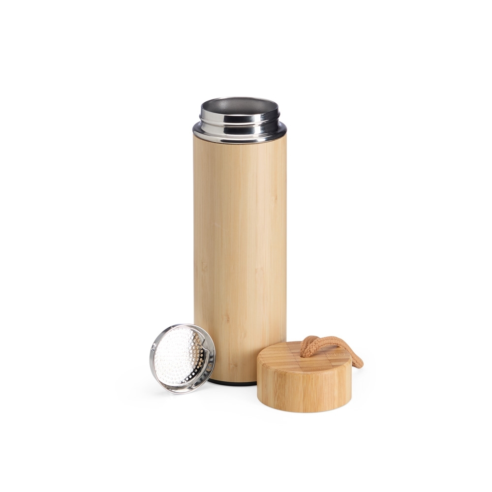 Garrafa Térmica Bambu 400ml