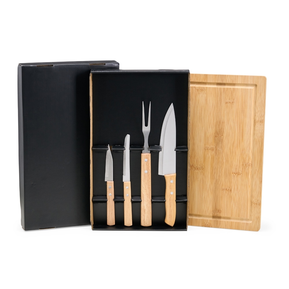 kit Churrasco 5 Peças + kraft